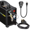 Portable plasma cutting with the CUT50D, with dual-voltage capability