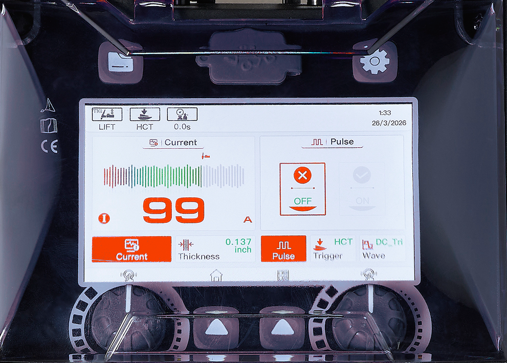 TIG230 AC/DC TIG Welder with Pulse + Touchscreen Control