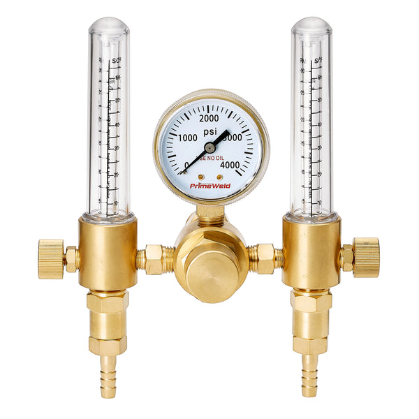 Dual Flowmeter Regulator for MIG & TIG Welding | PrimeWeld