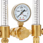 Dual CO2, Argon, Helium Welding Flowmeter Regulator
