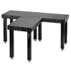 Fixture Table 2 x 3 Cast Iron With Nitride Coating and Legs